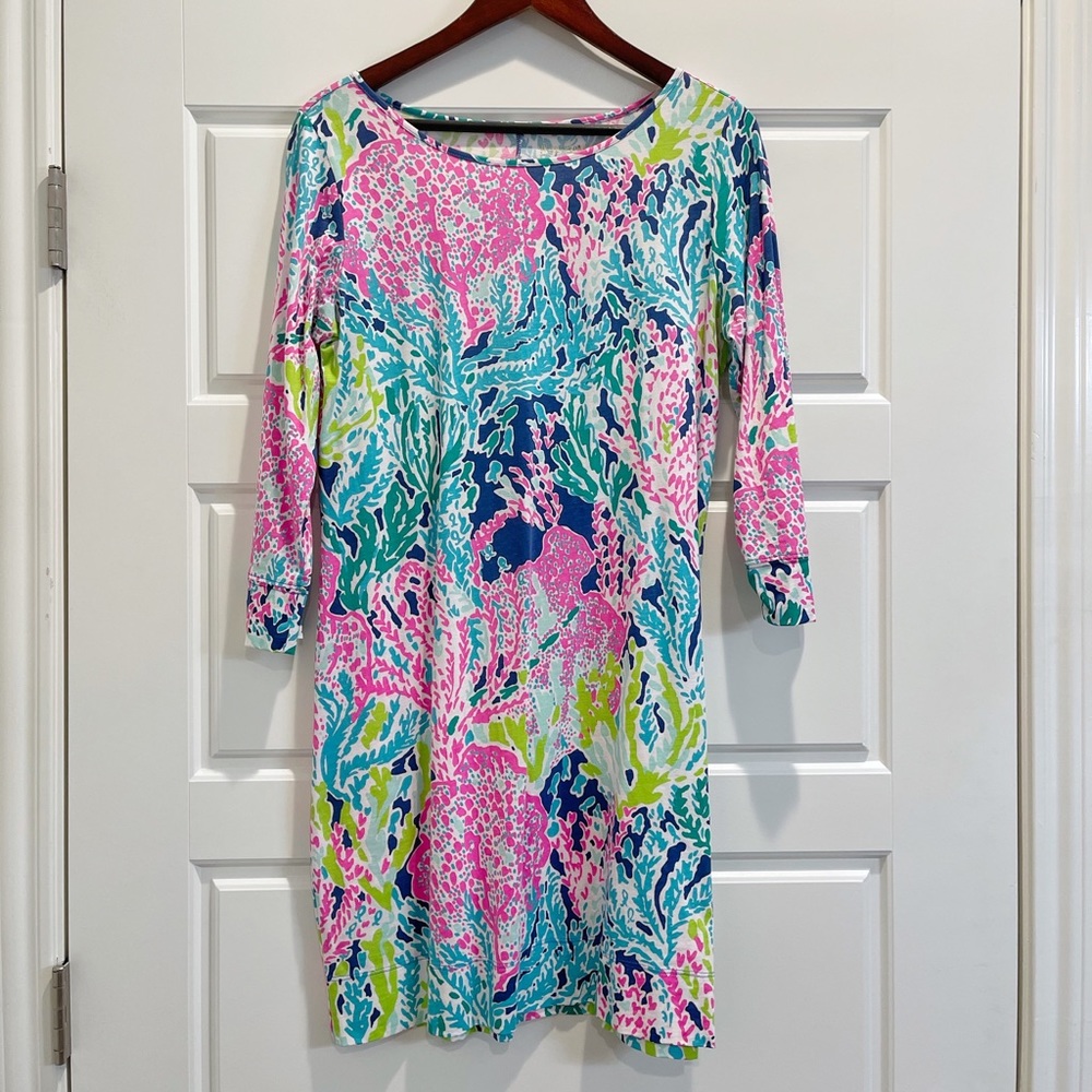 EUC Lilly Pulitzer Let’s Cha Cha Marlow dress